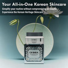 OHMIA daily routine scene suggests using as a morning moisturizer.