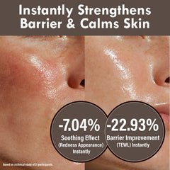 OHMIA fragrance-free formula label ensures gentle care for sensitive skin.