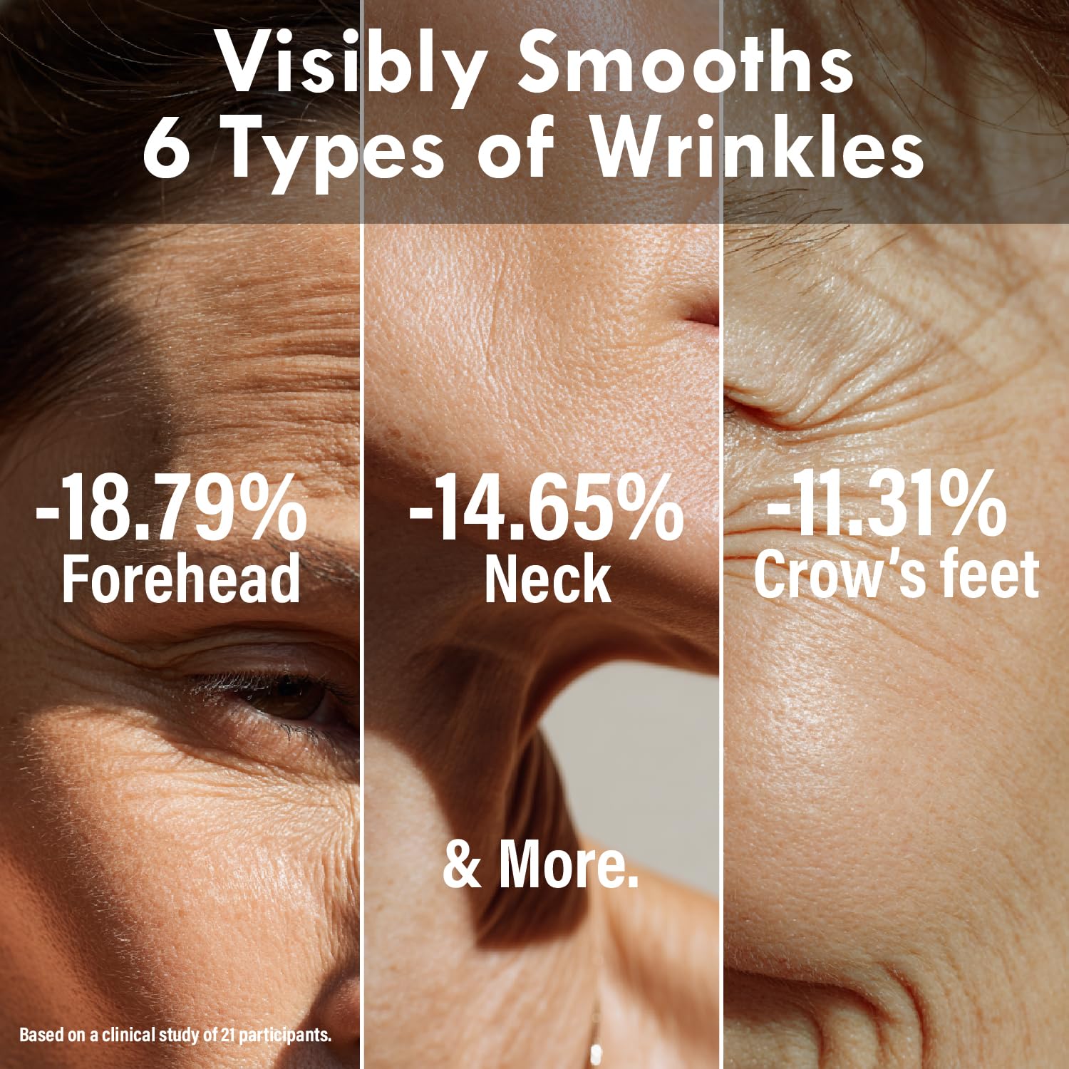 OHMIA Niacinamide and Adenosine ingredients panel highlights skin-supporting actives.