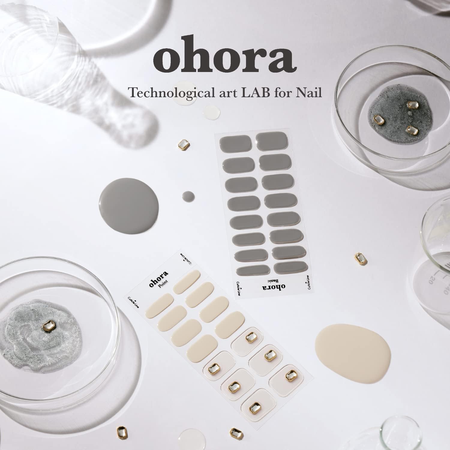 Ohora Care LED lamp universal compatibility with all Ohora gel strips.