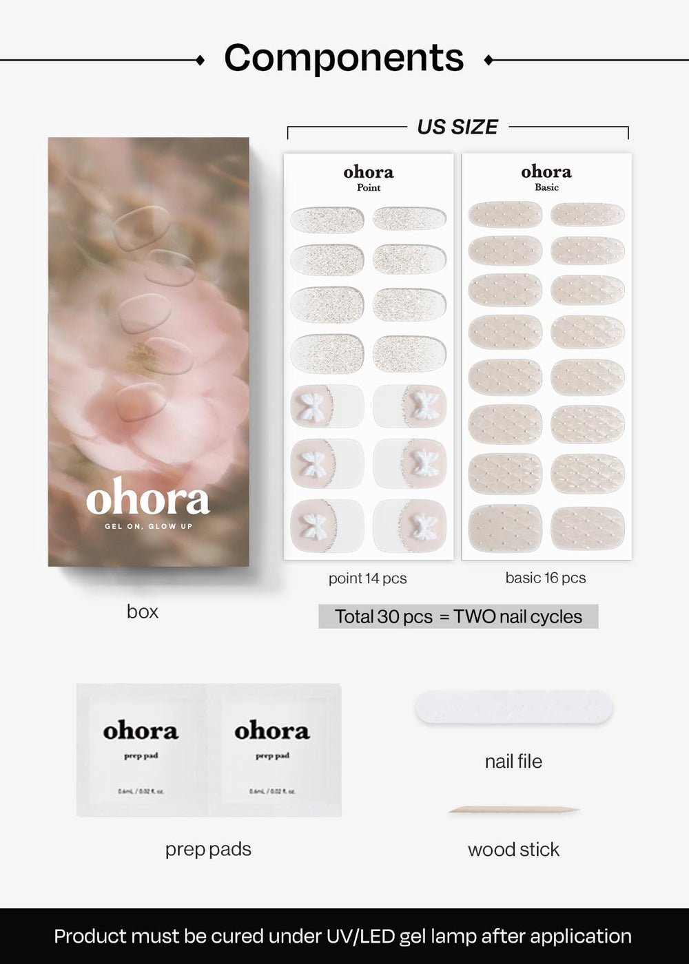 ohora easy to apply and remove nail strips at home