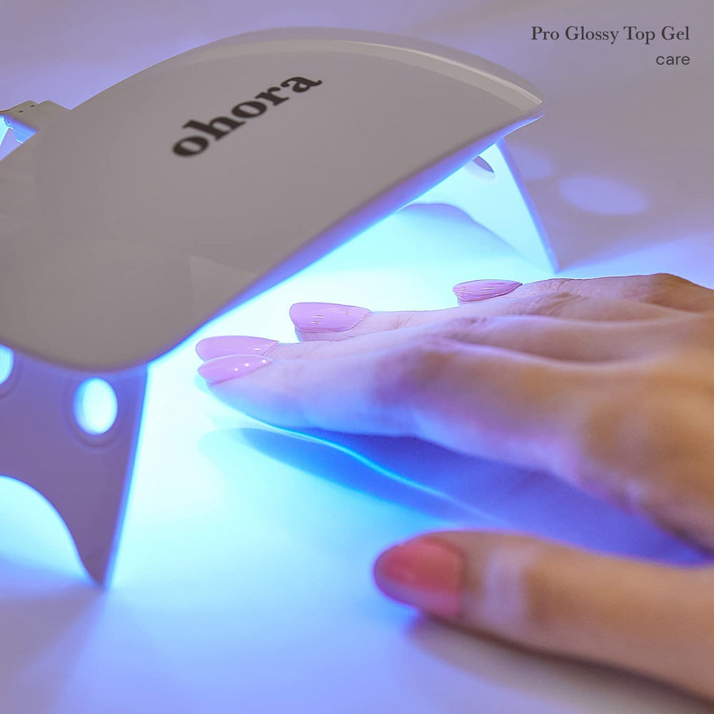 ohora Gel Nail Care waterproof top layer helps prevent chips