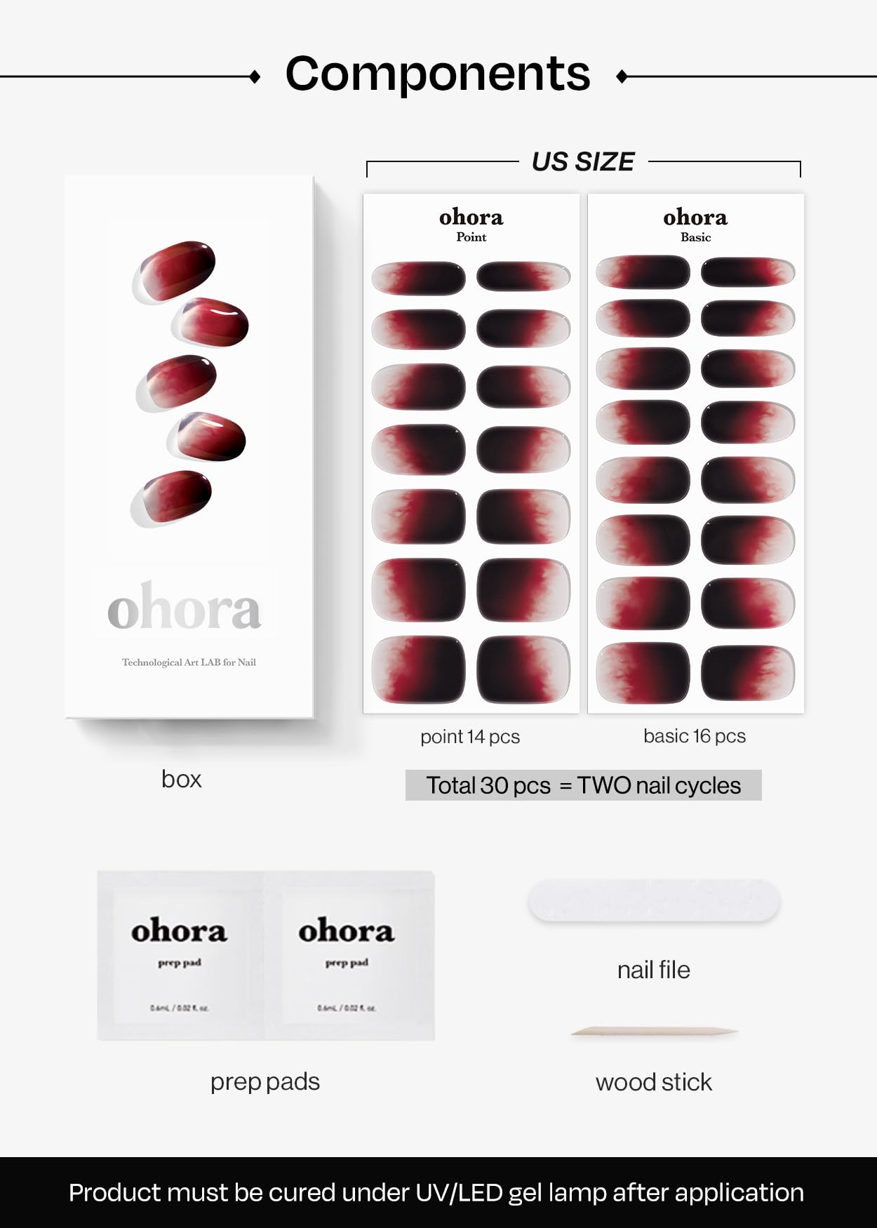 ohora N Blood Drop easy-removal feature allows quick cleanup after wear.