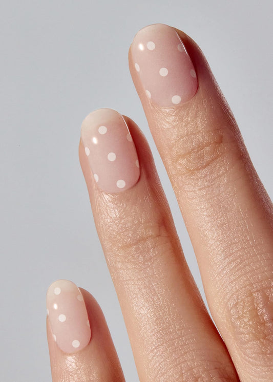 ohora N Polka Blanc accent colors for mix-and-match nail art options