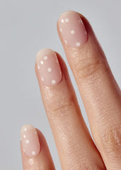 ohora N Polka Blanc accent colors for mix-and-match nail art options