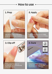 ohora nails worn on hand demonstrates comfortable wear and two-week potential