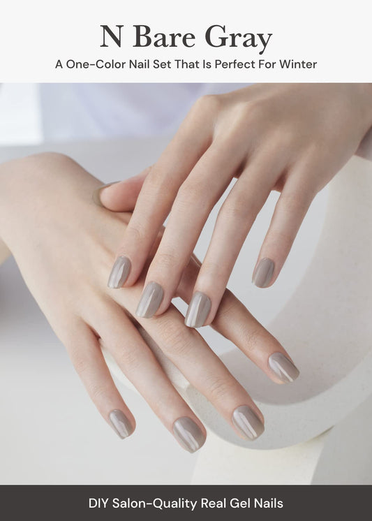 Open box reveals 30 gel nail wraps for versatile home designs.