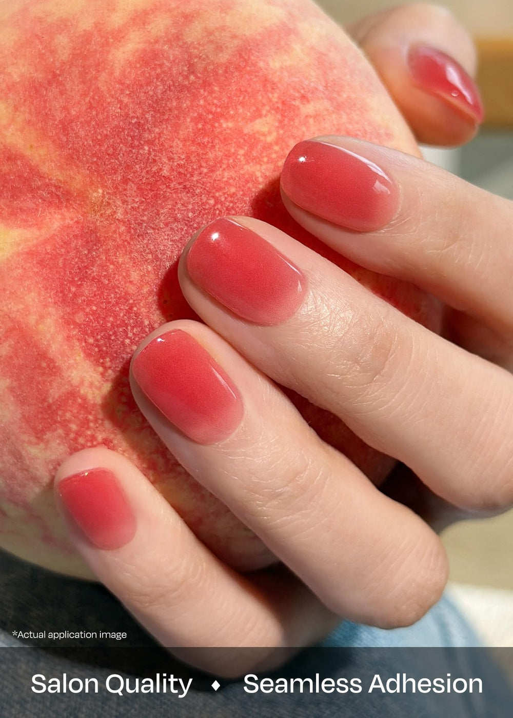 Ohora Peach Jelly accent color strips highlight design options.