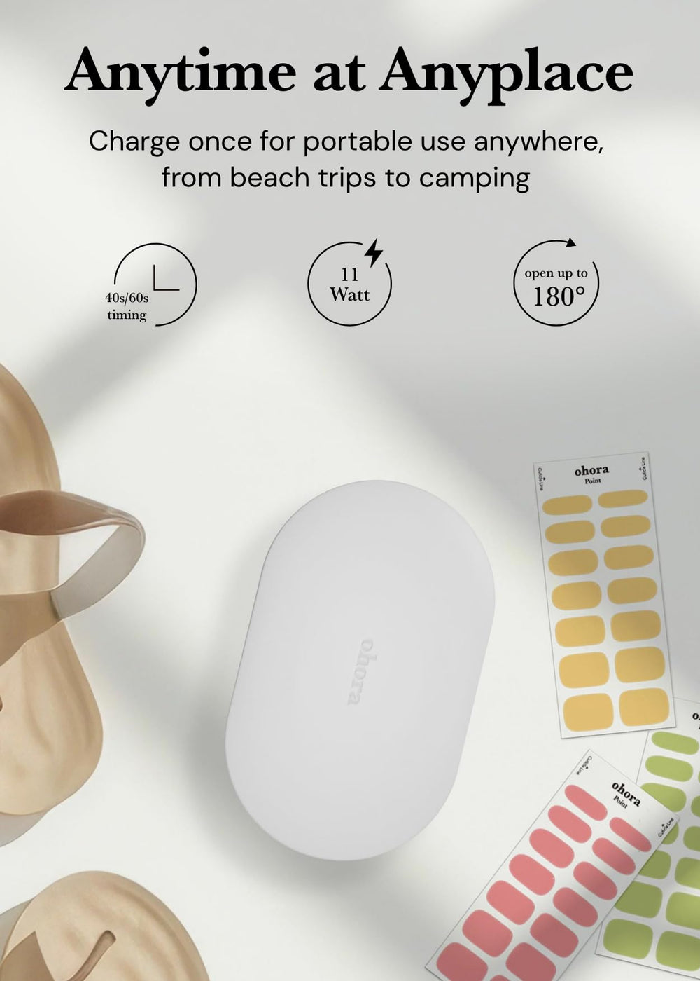 ohora Pro gel nail stickers set ready for fast salon-like manicures