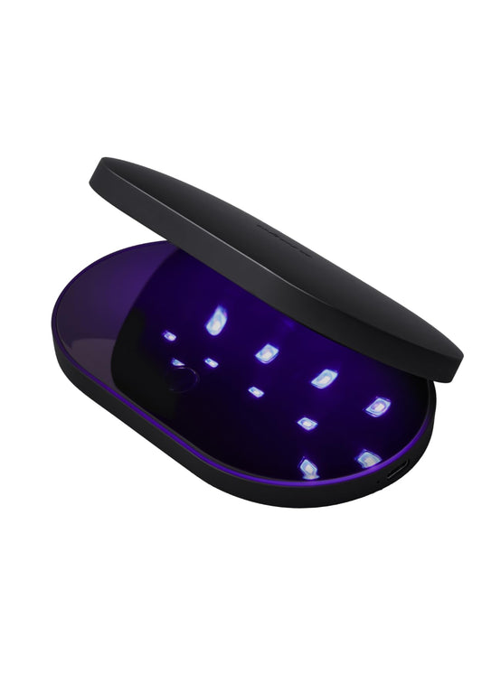 ohora Pro portable gel lamp front view shows compact design for on-the-go gel nails