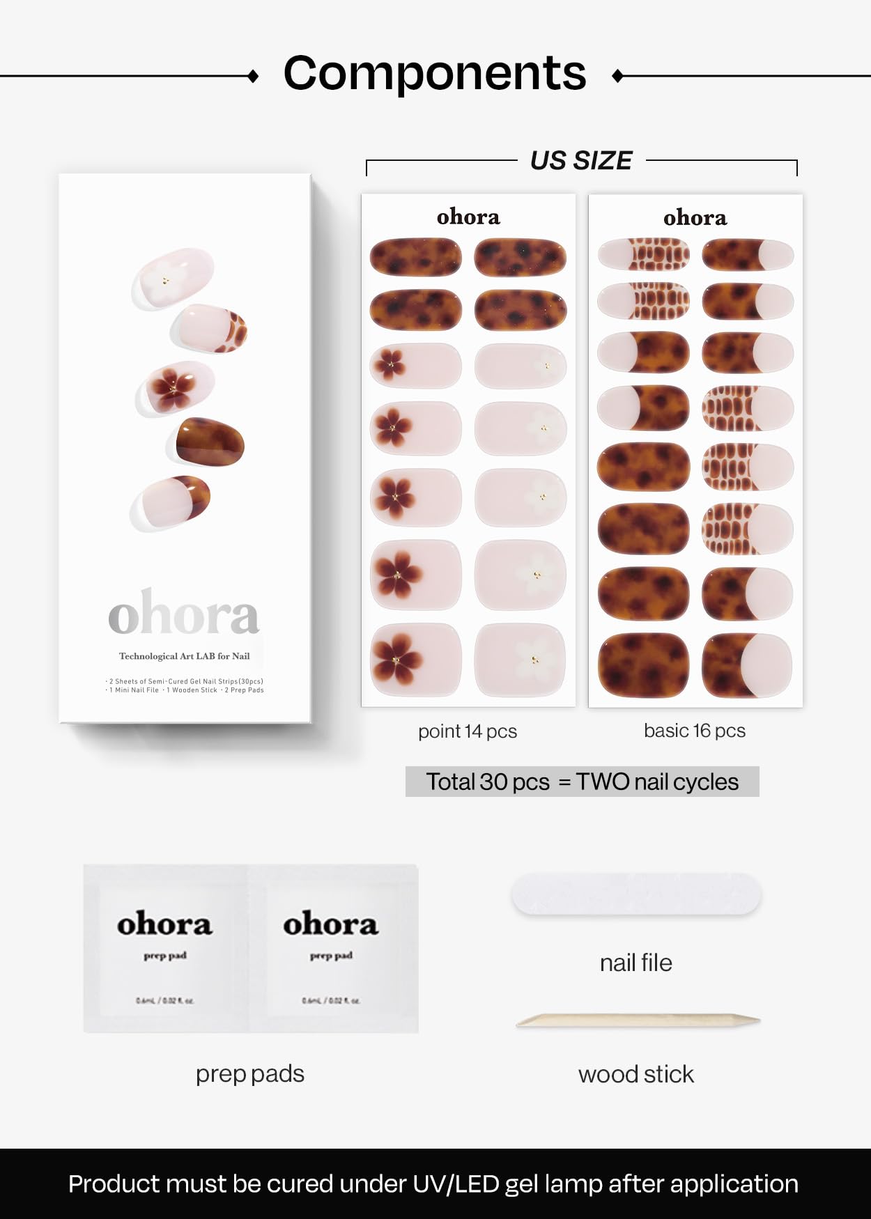 ohora salon-quality look at home with effortless removal