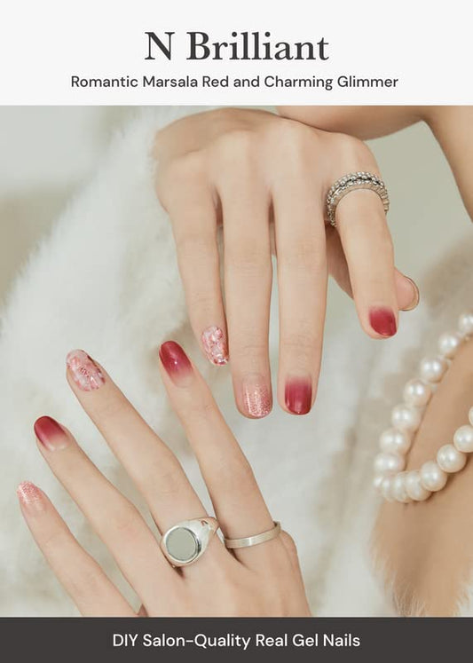 Ohora semi-cured gel nail strips enable easy at-home application and quick wear