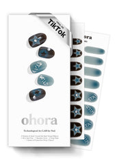 ohora N Stay Wild gel nail strips front-of-pack display for at-home spa vibes.