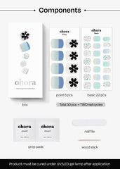 60% pre-cured formula adapts to round or square nail shapes.