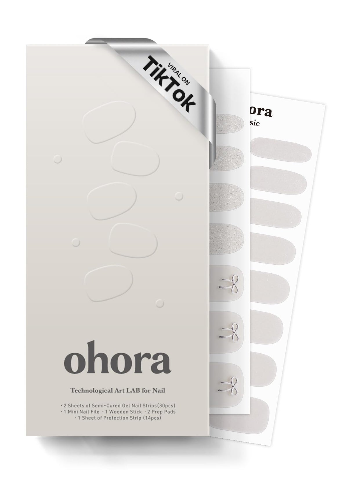 Ohora Eternal Shine pack front view for at-home salon-quality nails