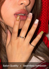 Ohora N Beary Merry application step guide demonstrates easy stick-on use.