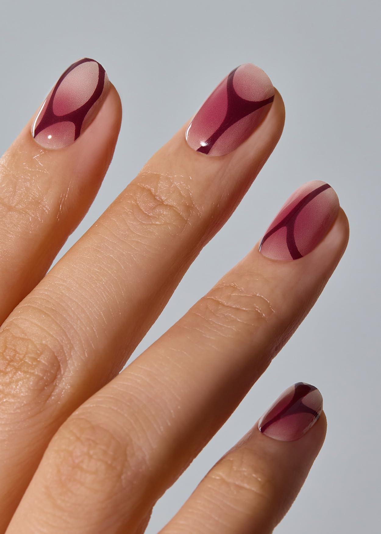 ohora gel nail strips collection spread shows 30-piece set for mix-and-match art