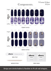 Ohora waterproof top gel layer highlights lasting shine and chip resistance.
