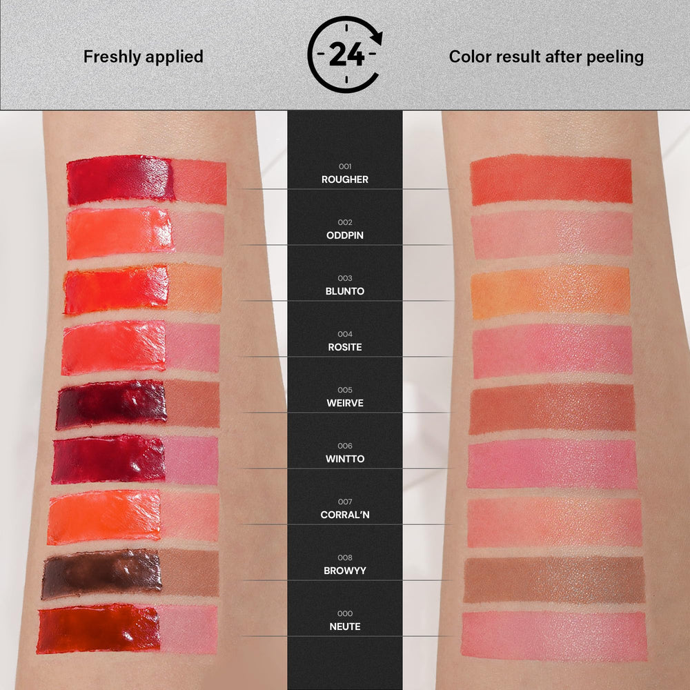 Oiad Liptique nourishes with hyaluronic and collagen for hydrated lips.