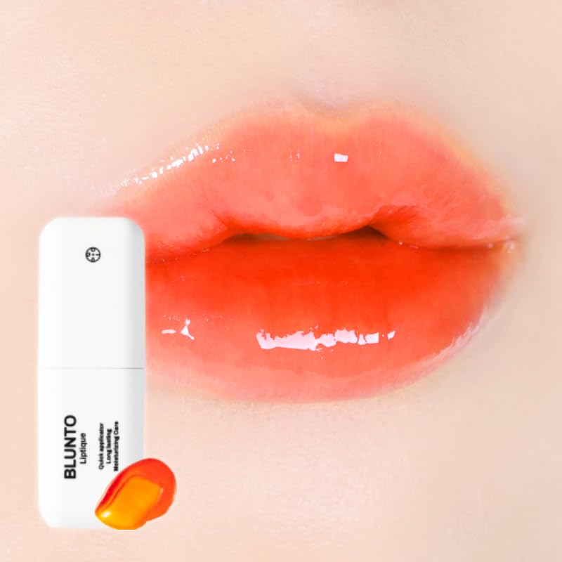 Oiad Liptique peel-off appearance reveals natural tint after removal