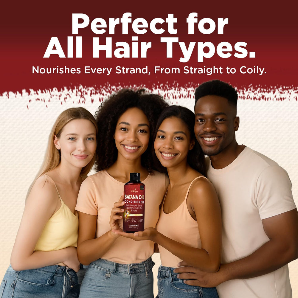 Okaga Batana Oil Conditioner creamy texture swirl for even distribution