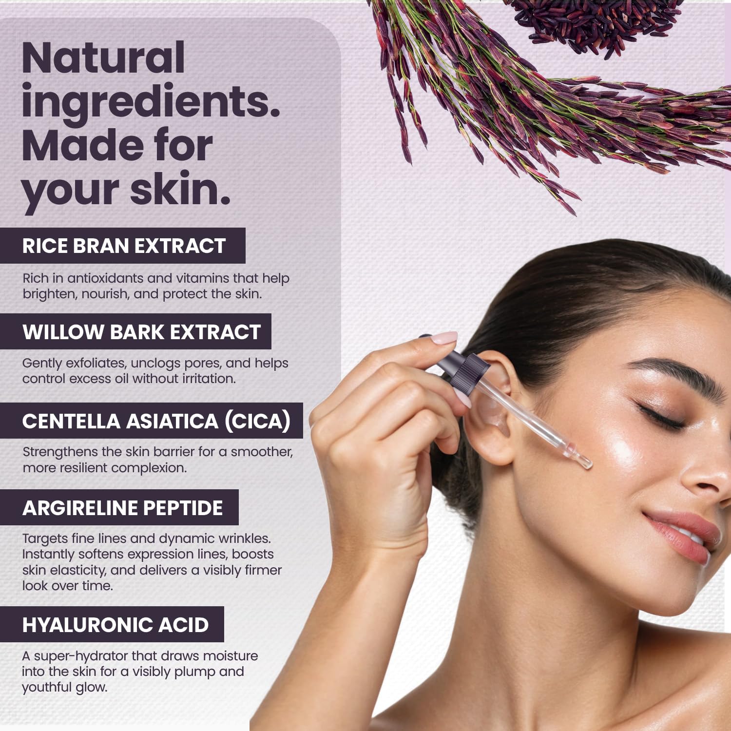 Okaga Centella Asiatica soothing hydration supports calm renewal