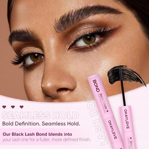 OKAYLOVE 2in1 lash bond seal simplifies routine with two steps into one clean finish