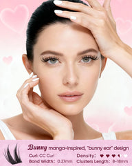OKAYLOVE CC curl enhances natural lift for a bright, everyday gaze.
