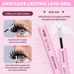 OKAYLOVE non-irritating formula provides gentle wear for sensitive eyes during extended use