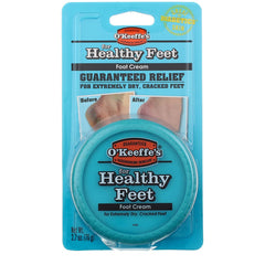 O'Keeffe's Healthy Feet daily foot cream bottle with non-greasy formula for everyday care