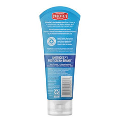 Evening application of O'Keeffe's Healthy Feet to lock in moisture