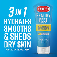 O'Keeffe's Healthy Feet Intense Renewal Cream shea butter layer for moisture