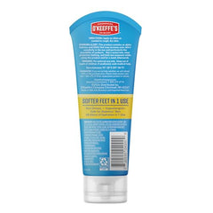 O'Keeffe's Healthy Feet Intense Renewal Cream travel-tube on vanity