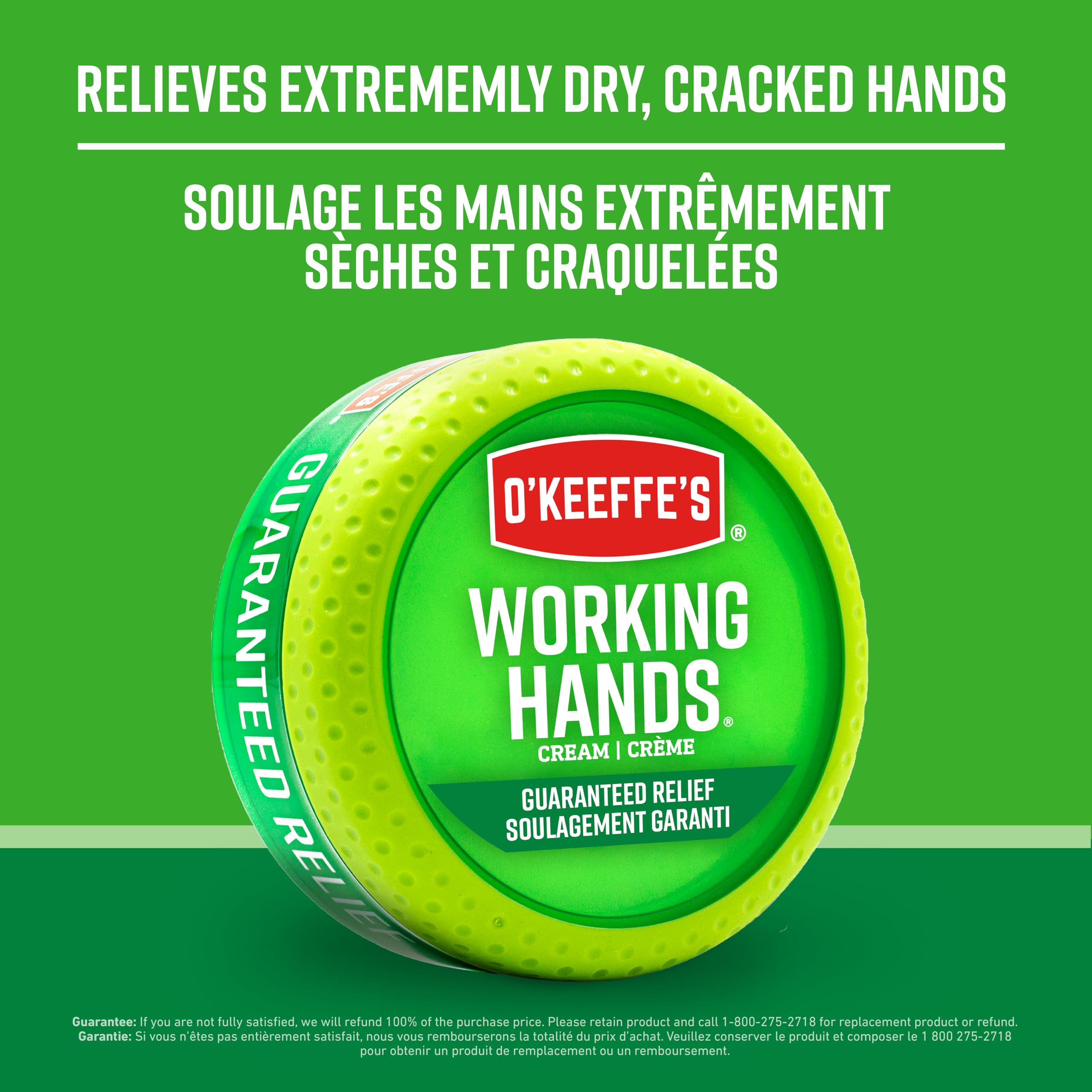 O'Keeffe's Working Hands cream texture swirl highlights richness