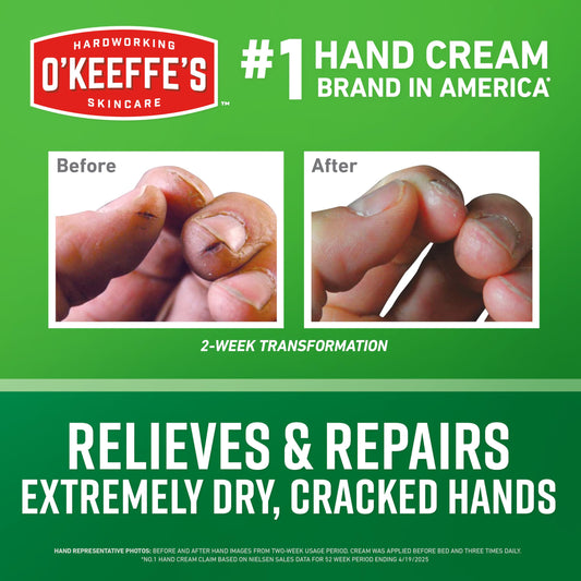 O'Keeffe's Working Hands tube; convenient travel-size relief