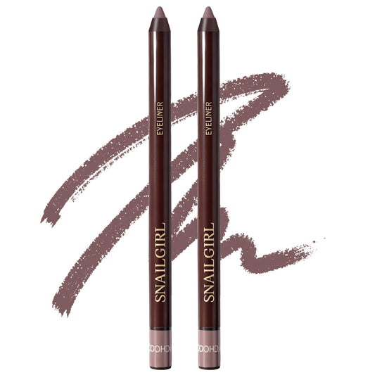 Okerker Plum gel eyeliner pencil packaging showing 2-pack value.