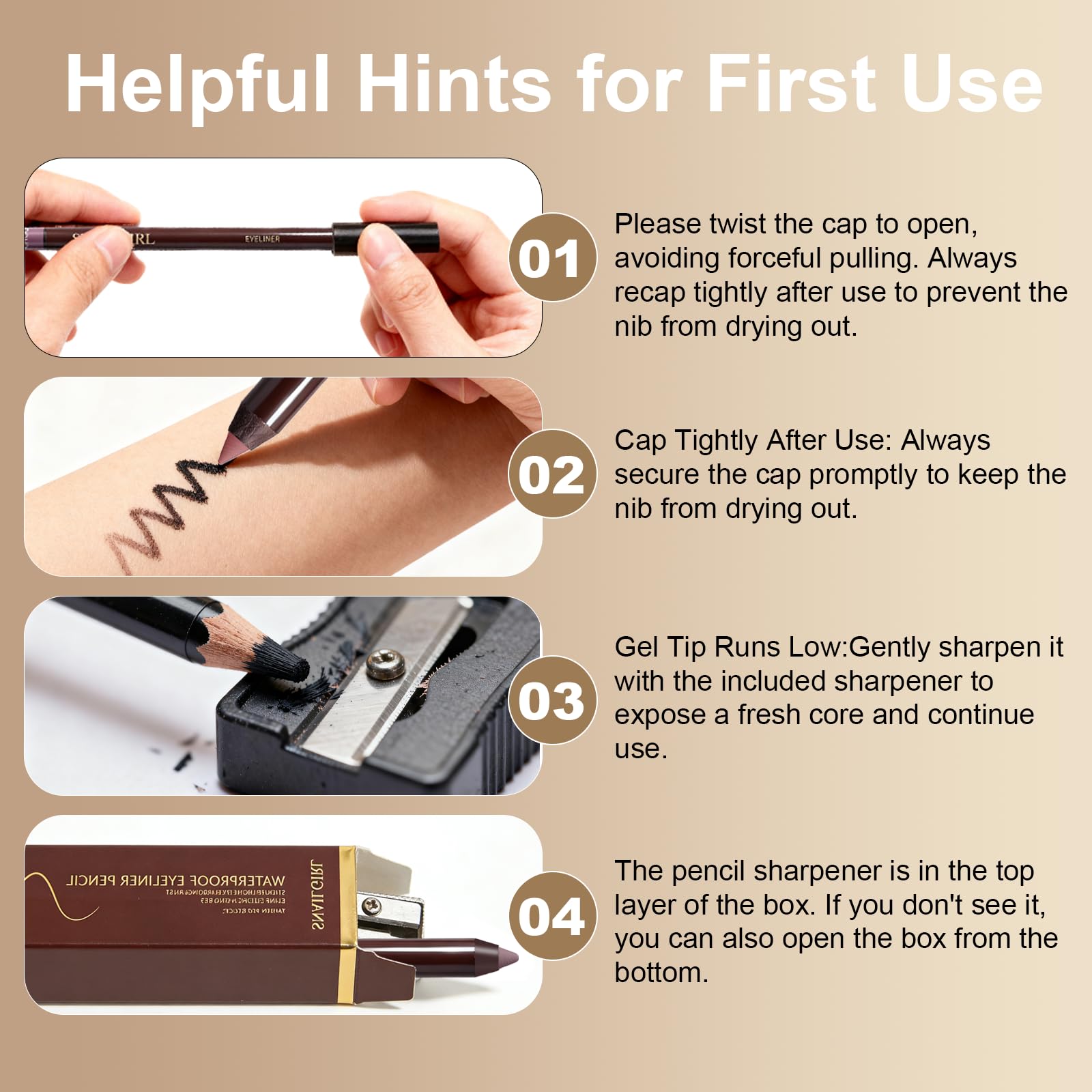 Smoky eye potential with Okerker Plum&Chocolate for refined blending.