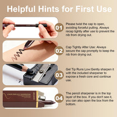 Smoky eye potential with Okerker Plum&Chocolate for refined blending.