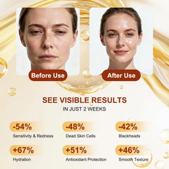 OLACLUK Peel Shot Glow Hyaluronic serum drop emphasizing lasting hydration.