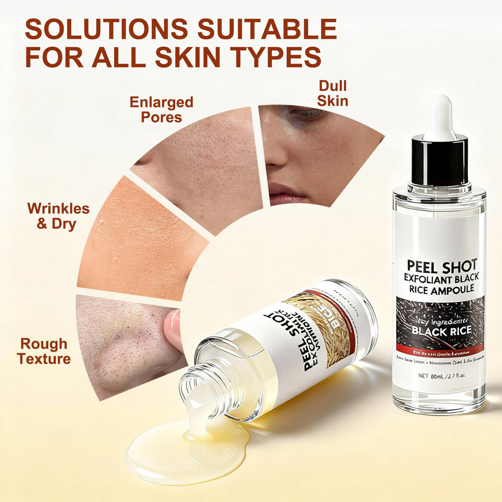 OLACLUK Peel Shot Glow lightweight application visualizing quick absorption.