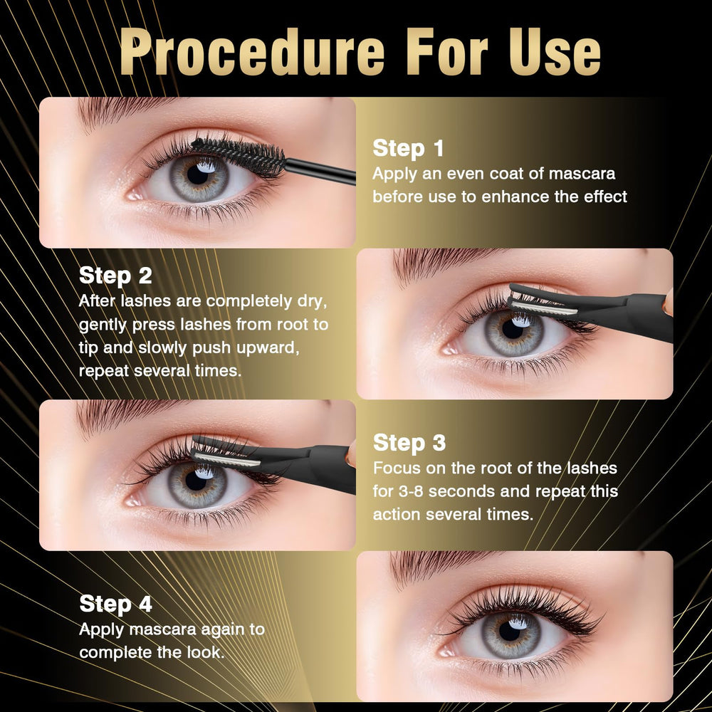 Lab-tested curl lasting up to 24 hours with mascara for lasting definition