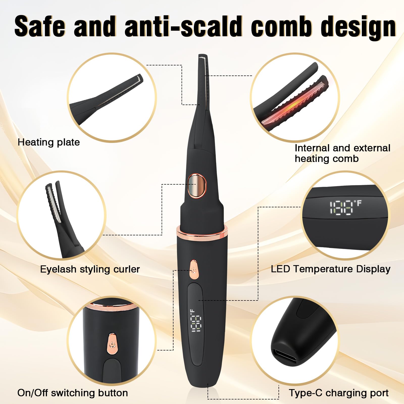 Compact Olassubd mini design fits in a purse for on-the-go touchups