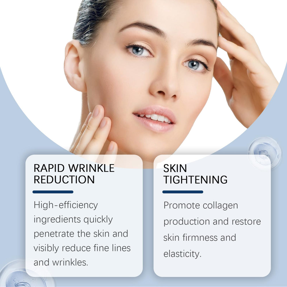 OLAVITA Serum applied on cheek shows even glow and soft feel.
