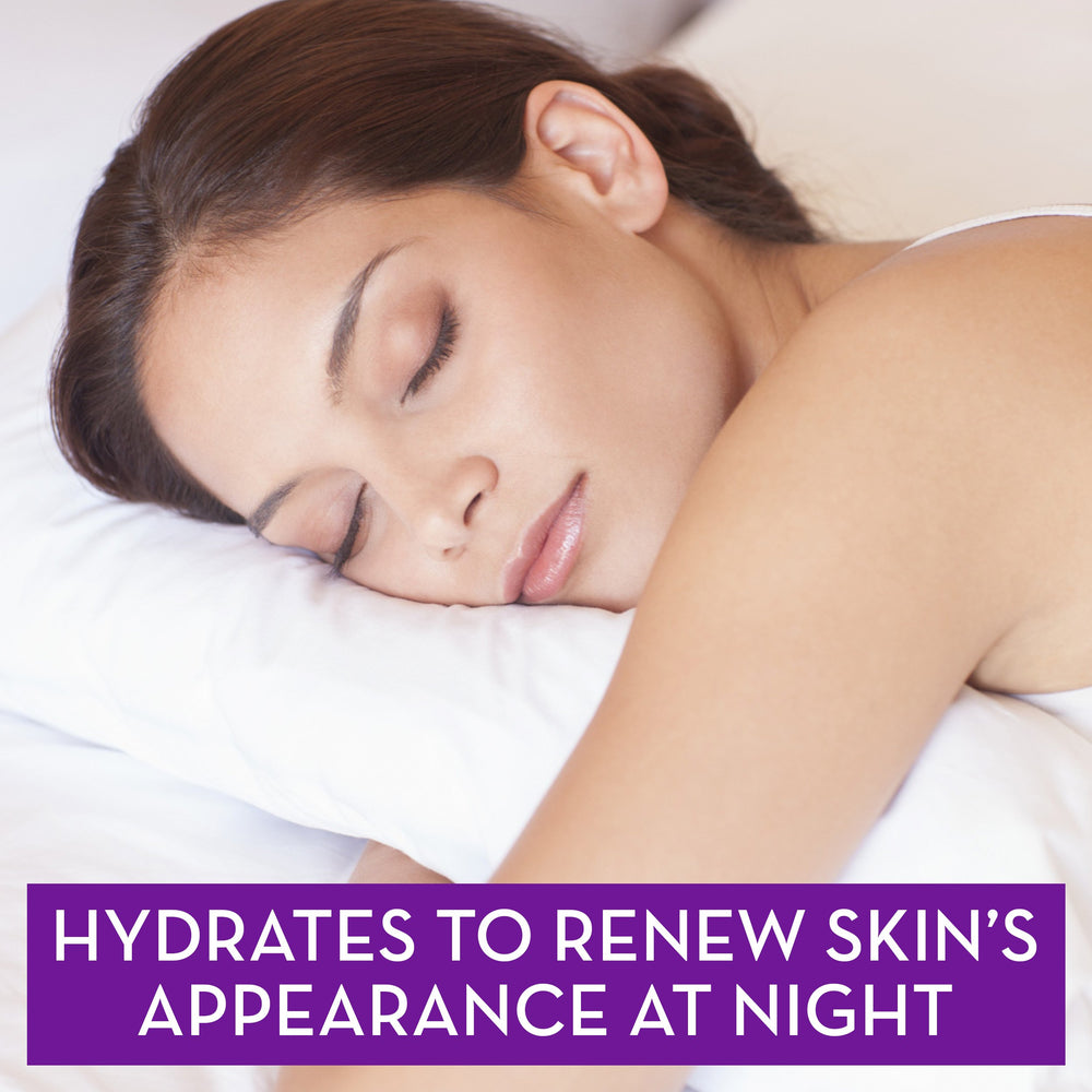 Olay Age Defying Night Cream jar front highlighting nourishing overnight skincare.