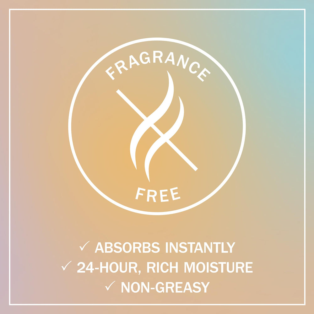 Olay Body Lotion absorbs quickly, leaving skin smooth.