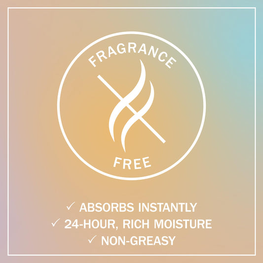 Olay Body Lotion absorbs quickly, leaving skin smooth.