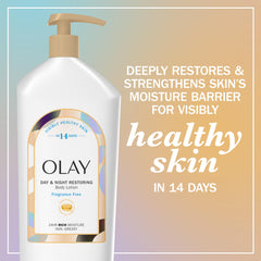 Close-up of Vitamin B3 Complex in Olay Lotion.