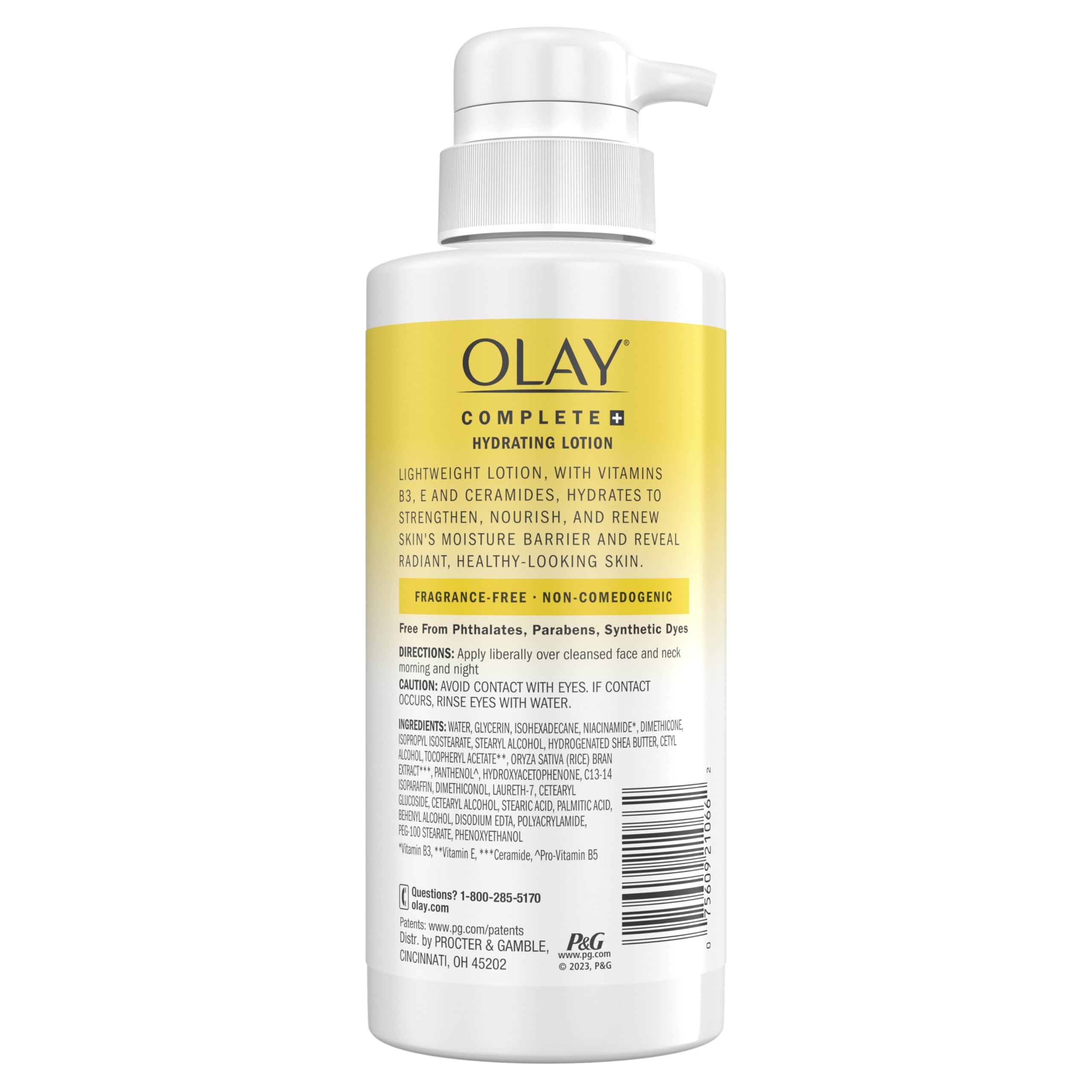 Olay Complete+ fragrance-free routine supports daily use for sensitive skin