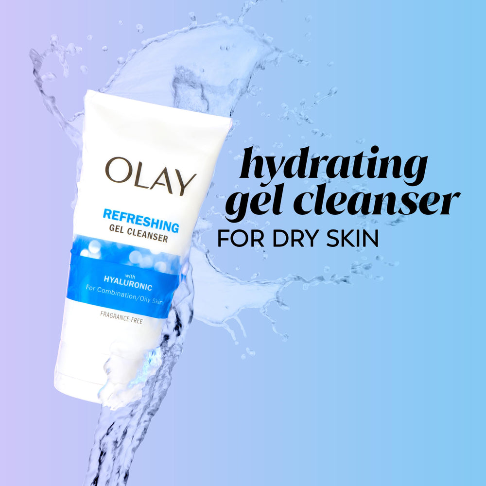 Olay Duo Pack front view illustrates a two-step fragrance-free skincare routine.