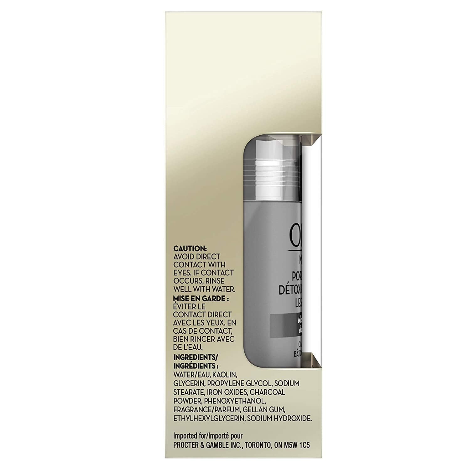 Olay Face Mask Stick refined skin texture after treatment impression.
